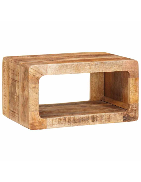 Comodini 45 x 30 x 24 cm legno massello di mango