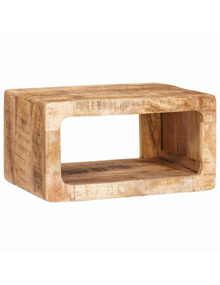 Comodini 45 x 30 x 24 cm legno massello di mango
