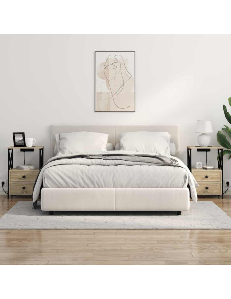 Armadio da Notte con cassetto Rovere Sonoma 40 x 31 x 60 cm