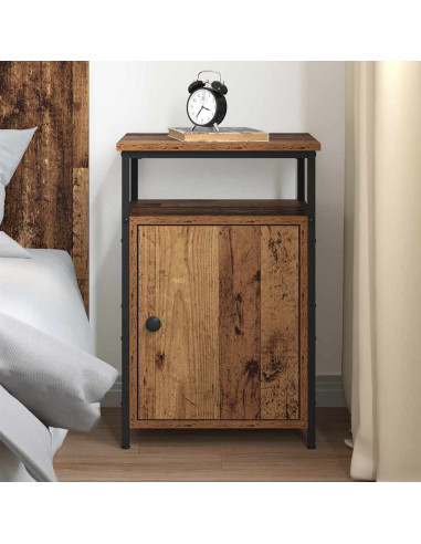 Armadio da Notte Legno antico Legno multistrato