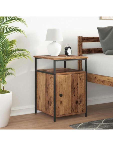 Armadio da Notte Legno antico Legno multistrato