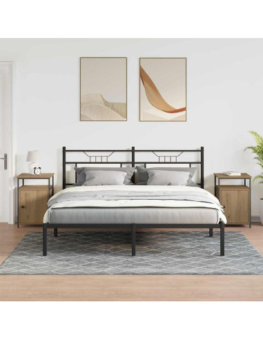 Armadio da Notte rovere artigianale Legno multistrato