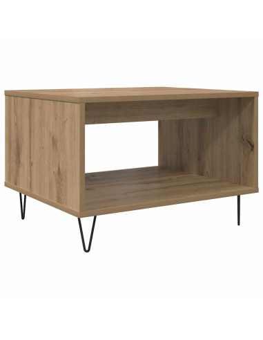 Tavolino da salotto rovere artigianale 60 x 50 x 40 cm