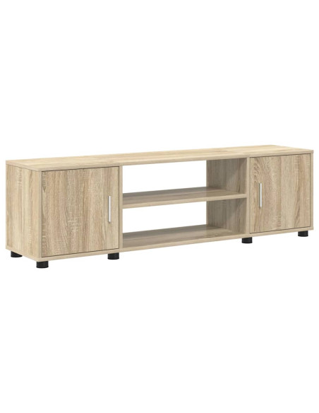 Set di mobile TV da 4 pezzi 4 pcs rovere sonoma