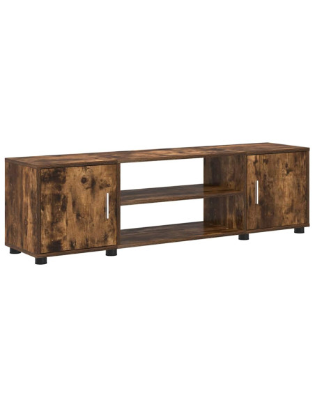 Set mobile TV 4 pcs Rovo affumicato Legno multistrato