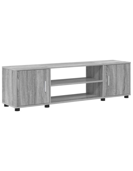 Set di mobile TV da 4 pezzi 4 pcs Grigio sonoma