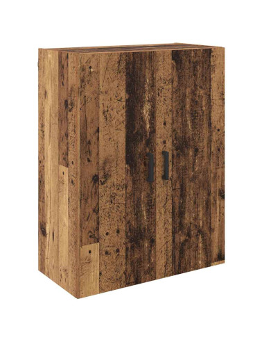 Mobiletto a muro 2 pcs Legno vecchio 69,5 x 34 x 90 cm