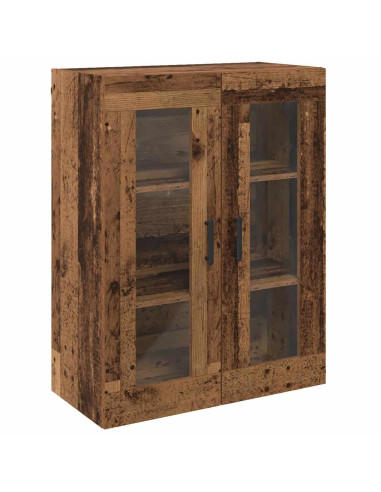 Armadi da Muro 2 pcs Legno vecchio 69,5 x 34 x 90 cm