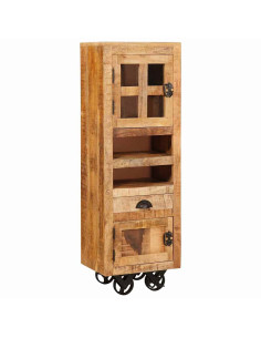 Credenza Marrone 40 x 30 x 120,5 cm legno massello di mango