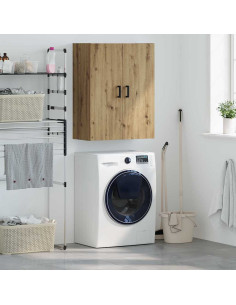 Armadietto a muro Rovere artigianale 69,5 x 34 x 90 cm 2