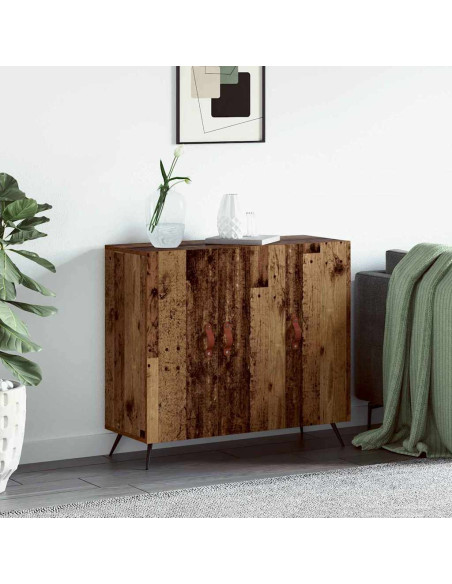 Credenza Marrone 90 x 34 x 80 cm Legno multistrato