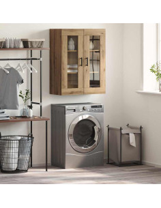 Credenza Rovere artigianale 69,5 x 34 x 90 cm Legno multistrato 2