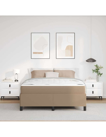 Struttura letto con materasso Cappuccino 160 x 200 cm