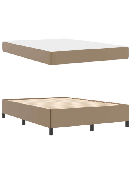 Struttura letto con materasso Cappuccino 160 x 200 cm
