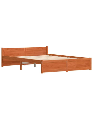 Struttura del letto Marrone cerato 205.5 x 95.5 x 51 cm