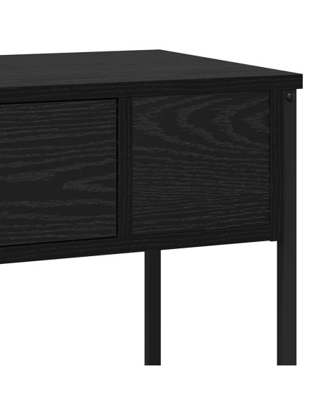 Tavolo consolle Altro Rovere nero 100 x 34.5 x 75 cm