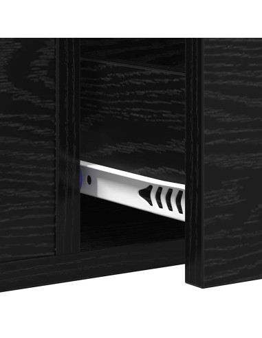 Tavolo consolle Altro Rovere nero 100 x 34.5 x 75 cm