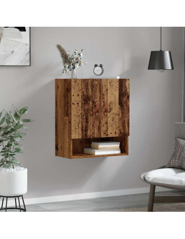 Armadietto a muro Legno antico 60 x 31 x 70 cm