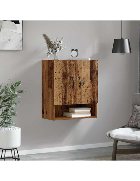 Mobiletto a muro Legno vecchio 60 x 31 x 70 cm