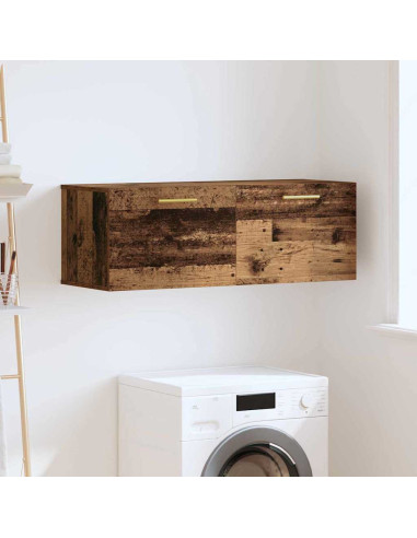 Armadietto a muro Legno vecchio 100 x 36.5 x 35 cm