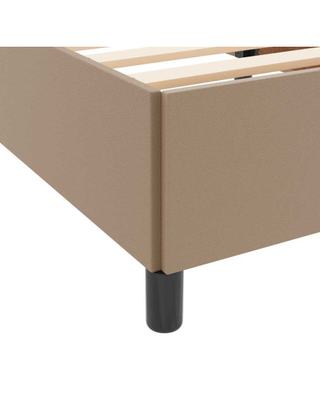 Struttura letto con materasso Cappuccino 160 x 200 cm