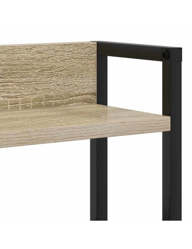 Testata contenitore rovere sonoma 140,5 x 15 x 98 cm