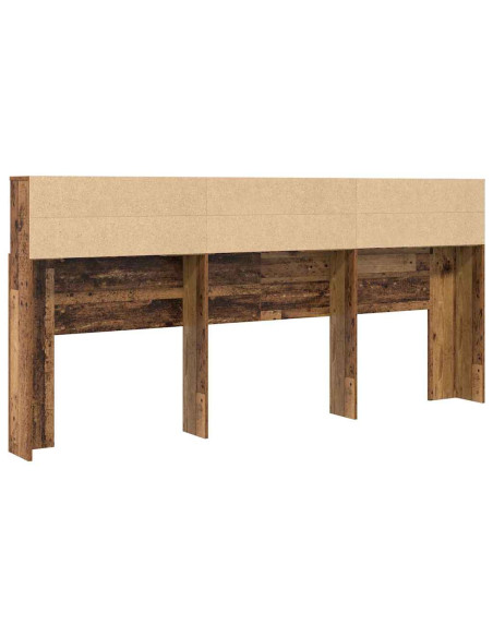Testata del letto Legno vecchio 220 x 19 x 101.5 cm
