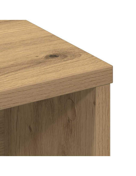 Testata del letto rovere artigianale 220 x 19 x 101.5 cm
