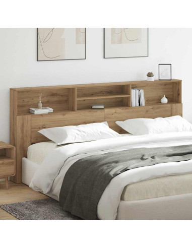 Testata del letto Rovere artigianale 220 x 19 x 101,5 cm