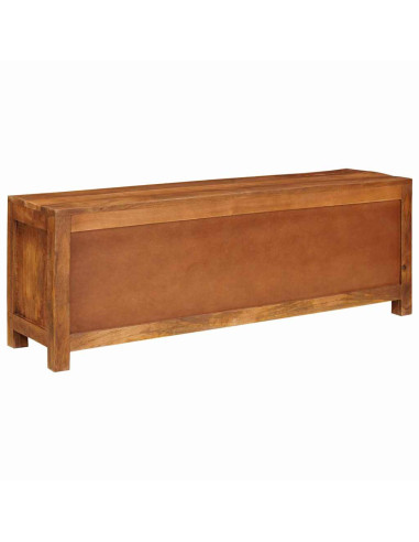 Mobile TV Marrone 110 x 30 x 40 cm legno massello di mango
