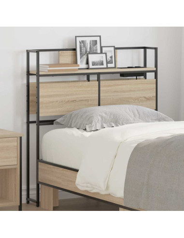 Testata contenitore rovere sonoma 75 cm Legno multistrato