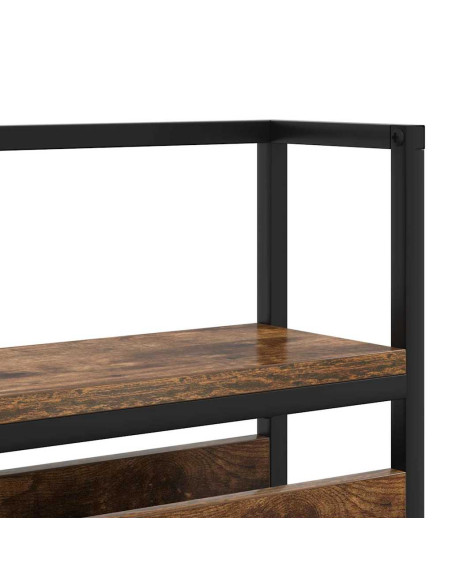 Testata contenitore Rovere fumo 75 cm Legno multistrato