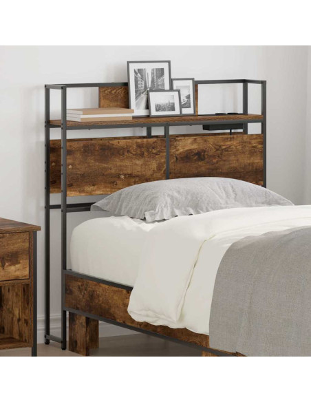 Testata contenitore Rovere fumo 75 cm Legno multistrato