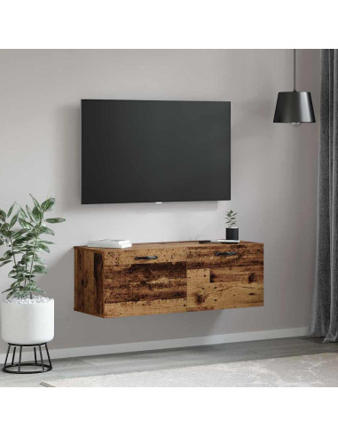 Mobiletto a muro Legno vecchio 100 x 36,5 x 35 cm