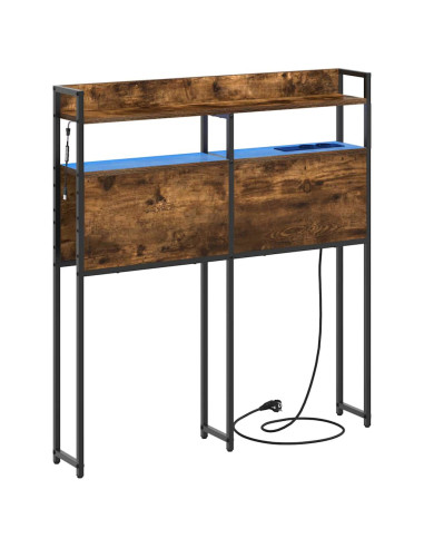 Testata contenitore Rovere fumo 75 cm Legno multistrato