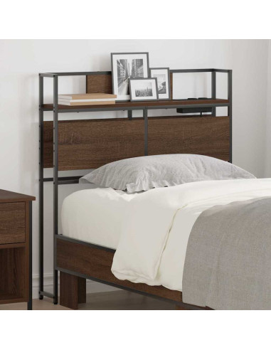 Testata contenitore Rovere marrone 75 cm Legno multistrato