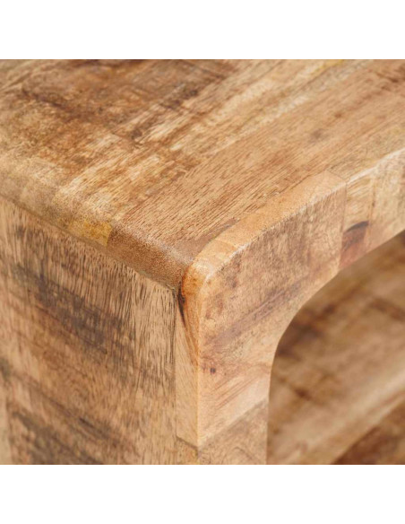 Comodini 45 x 30 x 24 cm legno massello di mango