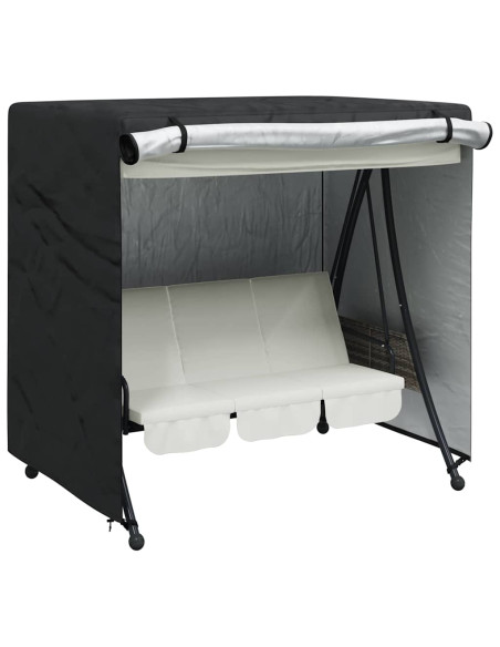 Copertura per dondolo da esterno Nero