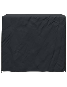 Copertura per portalegna Nero 61 x 122 x 106 cm Tessuto