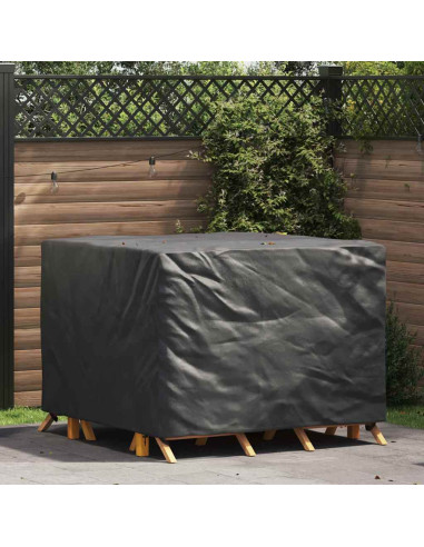 Copertura per mobili Tinta unita Nero 135 x 135 x 90 cm Tessuto