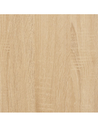 Credenze 2 pz Rovere Sonoma in Legno Multistrato