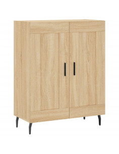 Credenza Rovere Sonoma 69,5x34x180 cm in Legno Multistrato