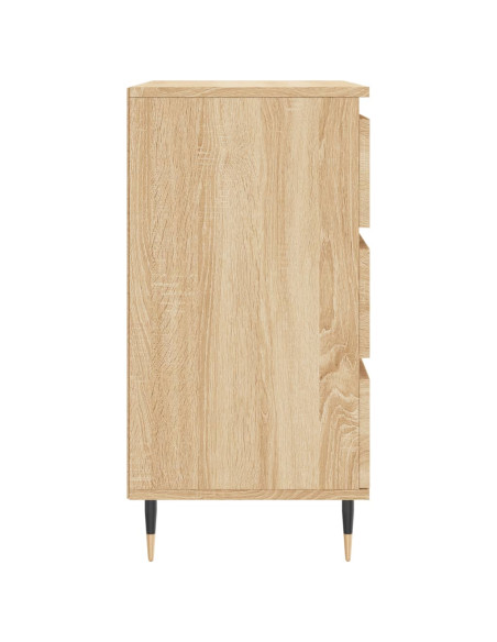 Credenza Rovere Sonoma 60x35x70 cm in Legno Multistrato