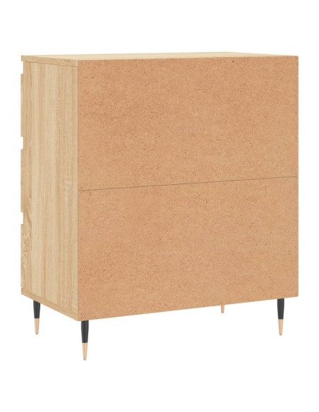 Credenza Rovere Sonoma 60x35x70 cm in Legno Multistrato
