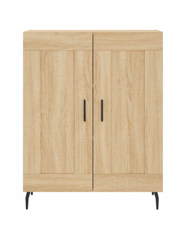 Credenza Rovere Sonoma 69,5x34x180 cm in Legno Multistrato