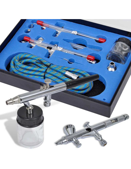 Set Aerografo con 2 Spruzzatori