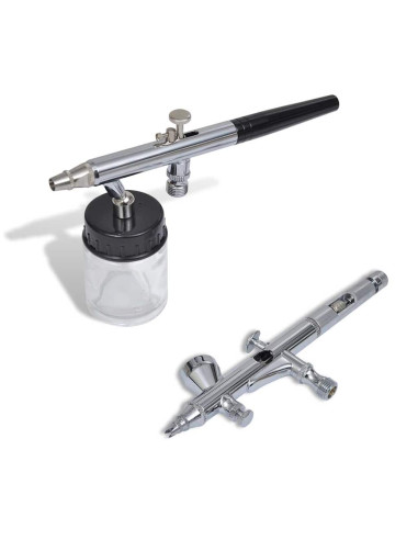 Set Aerografo con 2 Spruzzatori
