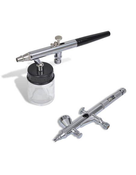 Set Aerografo con 2 Spruzzatori