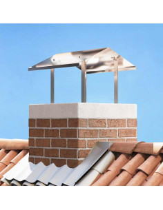 Cappa Camino Argento 50 x 60 x 37 cm Acciaio inossidabile