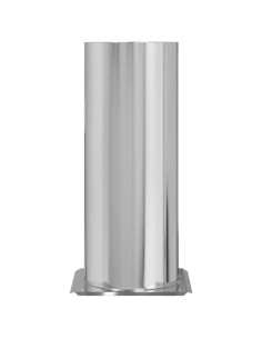 Estensione della Testa del Camino Argento 31 x 31 x 50 cm